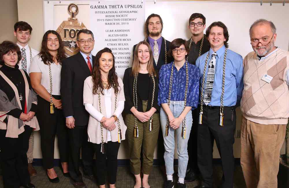International Geographic Honor Society Induction